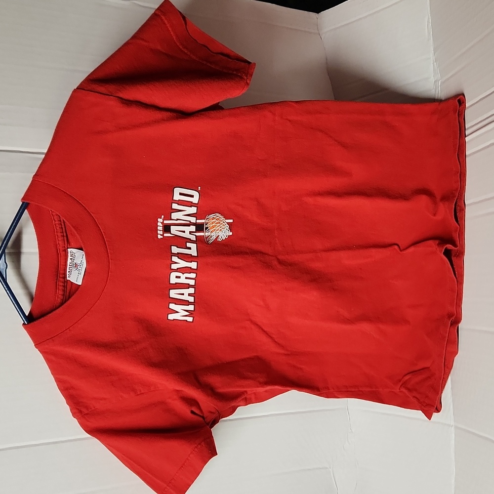 EUC Maryland Terrapinwear Maryland Terps Basketball Boys sz L (14-16) Tshirt
